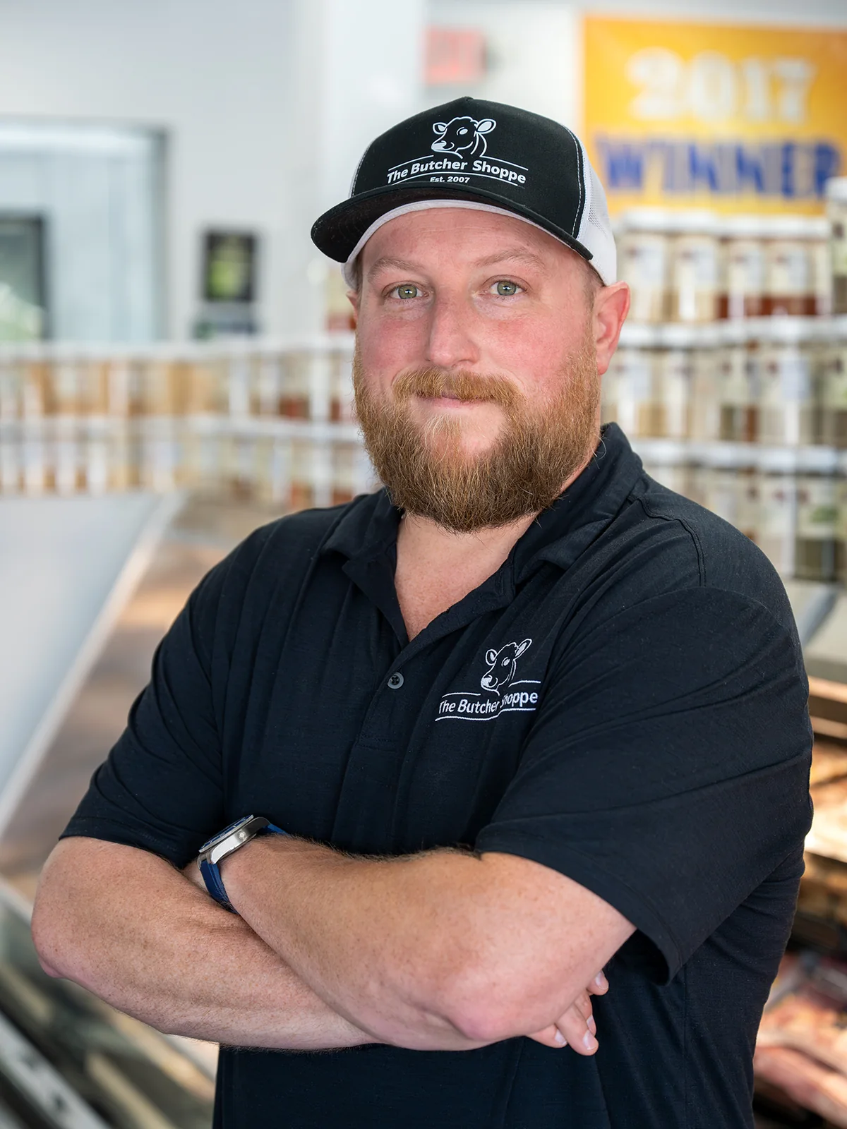 J.R., Master Butcher at The Butcher Shoppe